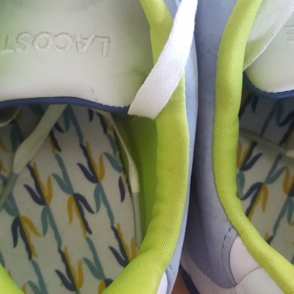LACOSTE SNEAKERS SIZE 8 1/2 - Picture 6 of 7